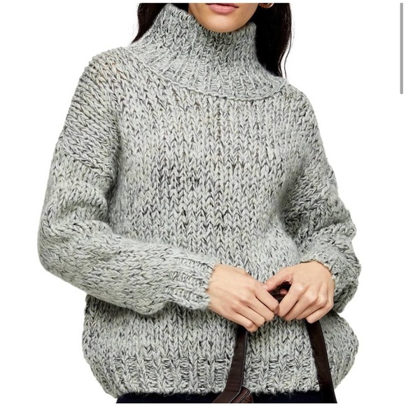 Topshop Sweaters - NWT Topshop | Chunky Funnel Neck Sweater